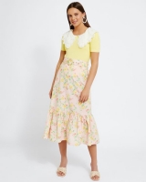 Dunnes Stores  Savida Floral Belted Skirt