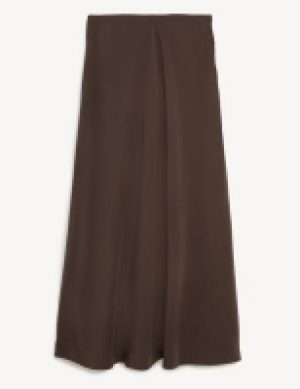 Jaeger Pure Silk Midi Skirt