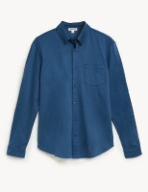Jaeger Pure Cotton Jersey Shirt