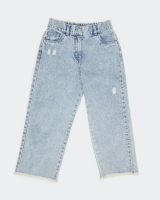 Dunnes Stores  Wide Leg Jeans (7-14 years)
