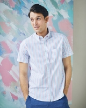 Paul Costelloe Living Green Stripe Short-Sleeved Stretch Oxf 15.00 €