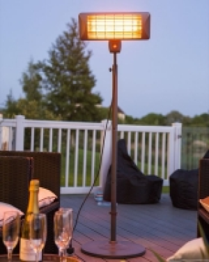 La Hacienda Standing Quartz Electric Heater
