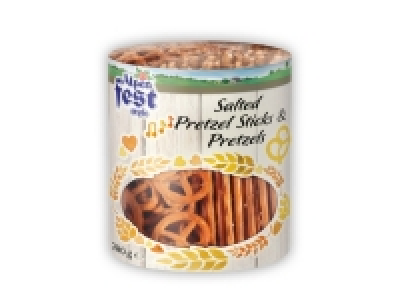 Salted Pretzels and Pretzel Sticks
