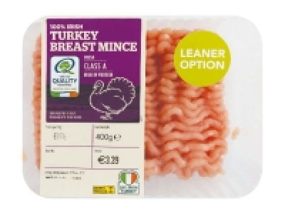 Irish Turkey Breast Mince 3.29 €