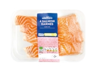 4 Fresh Salmon Darnes 6.29 €