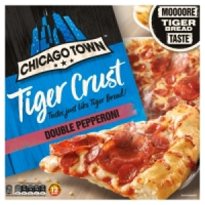 Chicago Town Double Pepperoni Tiger Crust Pizza 4.95 €