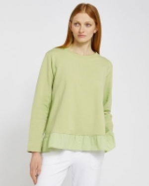 Carolyn Donnelly The Edit Frill Hem Sweater