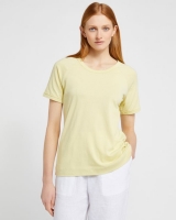 Dunnes Stores  Carolyn Donnelly The Edit Lime Cotton T-Shirt