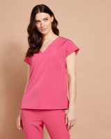 Dunnes Stores  Paul Costelloe Studio Tailored Top in Pink
