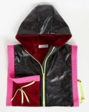 Joanne Hynes Black Gilet Body Warmer With Faux Fur