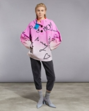 Joanne Hynes Hey Go Away Oversized Blouson Top