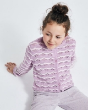 Leigh Tucker Willow Coco Knit Cardigan (3-14 years)