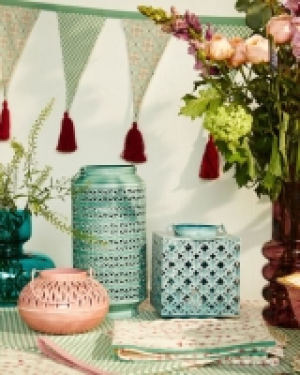 Carolyn Donnelly Eclectic Small Enamel Lantern