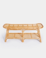 Dunnes Stores  Carolyn Donnelly Eclectic Rattan Bench