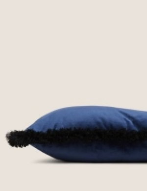 Velvet Fringed Cushion 19.20 €