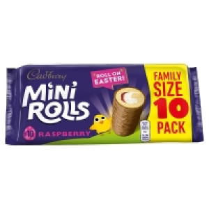 Cadbury Raspberry Mini Rolls 10 Pack 2.22 €