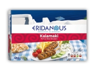Kalamaki Pork < Beef Skewers 2.99 €