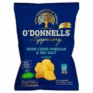 Centra  ODONNELLS SALT & VINEGAR CRISPS 125G