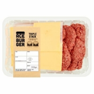 Centra  FRESH IRISH ACE STACKER BURGER 610G