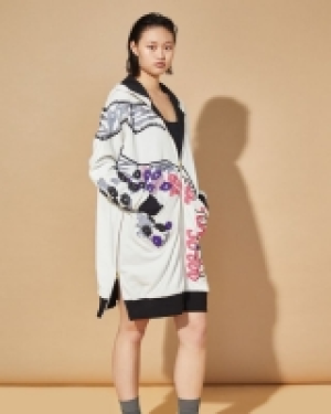 Joanne Hynes Scribble Longline Hoodie