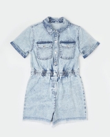 Dunnes Stores  Denim Playsuit (7-14 years)