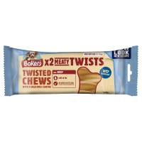 SuperValu  Bakers Meaty Twists Beef Dog Chews 2 Pack