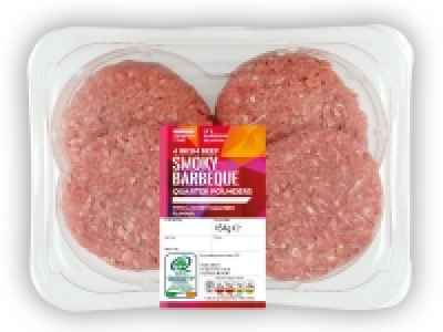 4 Flavoured Beef Quarterpounders 3.79 €