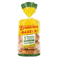 SuperValu  Brennans Multigrain Bagels 5 Pack