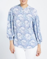 Dunnes Stores  Gallery Aurora Paisley Top