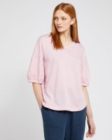 Dunnes Stores  Carolyn Donnelly The Edit Pink Gathered Sleeve Top