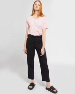 Dunnes Stores  Carolyn Donnelly The Edit Black Tailored Linen Trousers