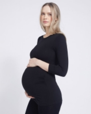 Dunnes Stores  Savida Maternity Scoop Neck Top