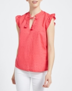 Embroidery Lace Detail Sleeveless Top 5.00 €