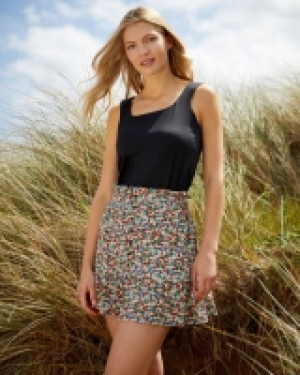 Ditsy Floral Mini Skirt
