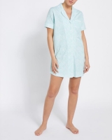 Dunnes Stores  Revere Short-Sleeved Nightshirt