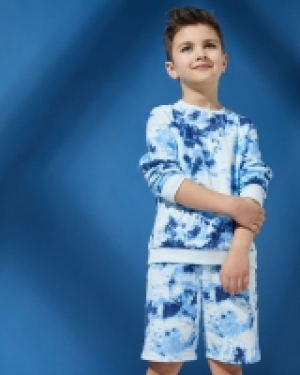 Print Fleece Shorts (3-14 years)