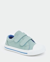 Dunnes Stores  Baby Strap Canvas Shoes (Size 4 Infant - 8)