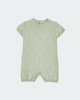Dunnes Stores  Short Knit Romper (Newborn-12 months)