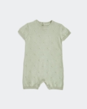 Dunnes Stores  Short Knit Romper (Newborn-12 months)