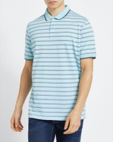 Dunnes Stores  Regular Fit Striped Polo Shirt