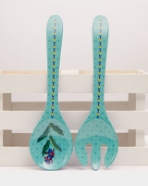 Carolyn Donnelly Eclectic Boho Melamine Serving Spoons - Set