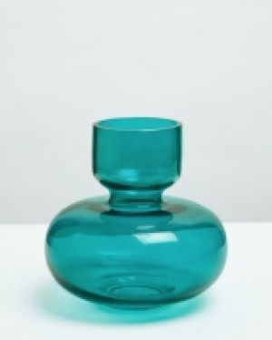 Dunnes Stores  Carolyn Donnelly Eclectic Round Glass Vase