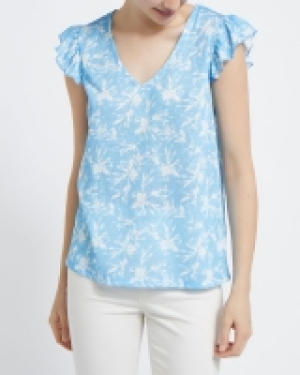 Printed Ruffle Vest 5.00 €