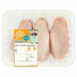 Centra  CENTRA FRESH IRISH PARTBONED CHICKEN BREASTS 610G