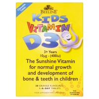 SuperValu  Beeline Kids Vitamin D3 Chewable Tablets