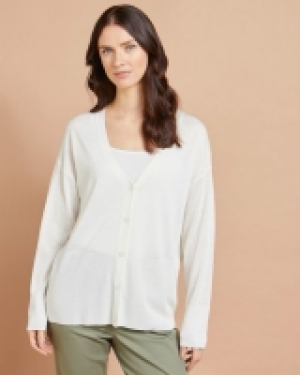 Paul Costelloe Studio Bella Cardigan in Cream