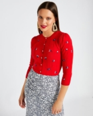 Savida Floral Embroidered Cardigan 15.00 €
