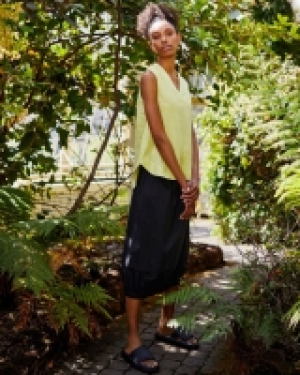 Carolyn Donnelly The Edit Gathered Hem Skirt