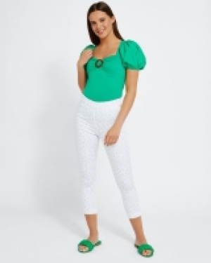 Savida Ruched Ring Front Top