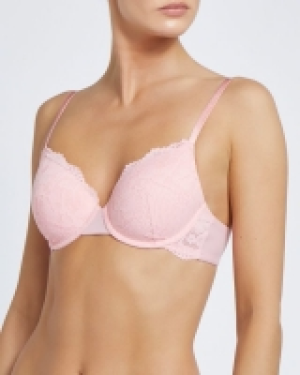 Wired Padded Soft Lace T-Shirt Bra